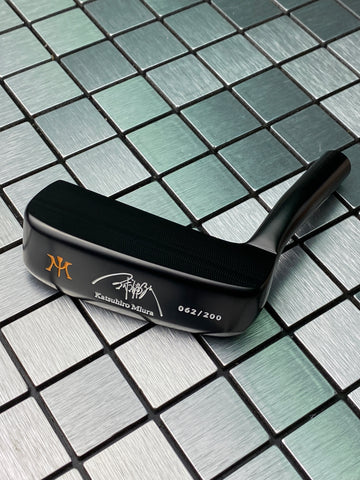 Miura Golf KM-008 Katsuhiro Edition Limited Black Boron Putter