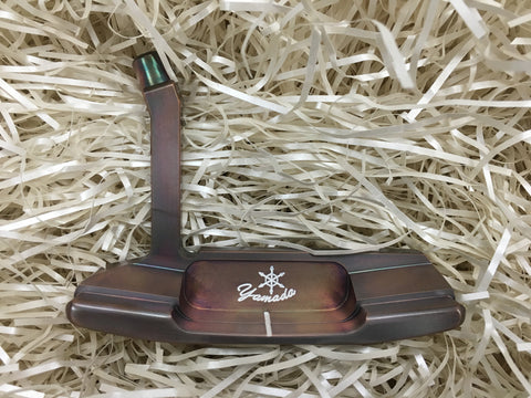 Yamada Golf Emperor Burnt Copper Handmade Putter Head Only - torque golf