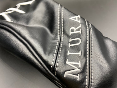 Miura Golf Headcover Fairway Black