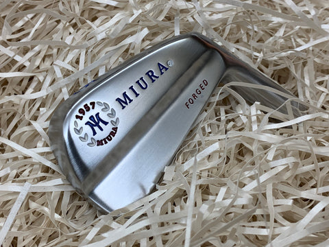 Miura Golf Irons Baby Blades Red White and Blue Fill - torque golf