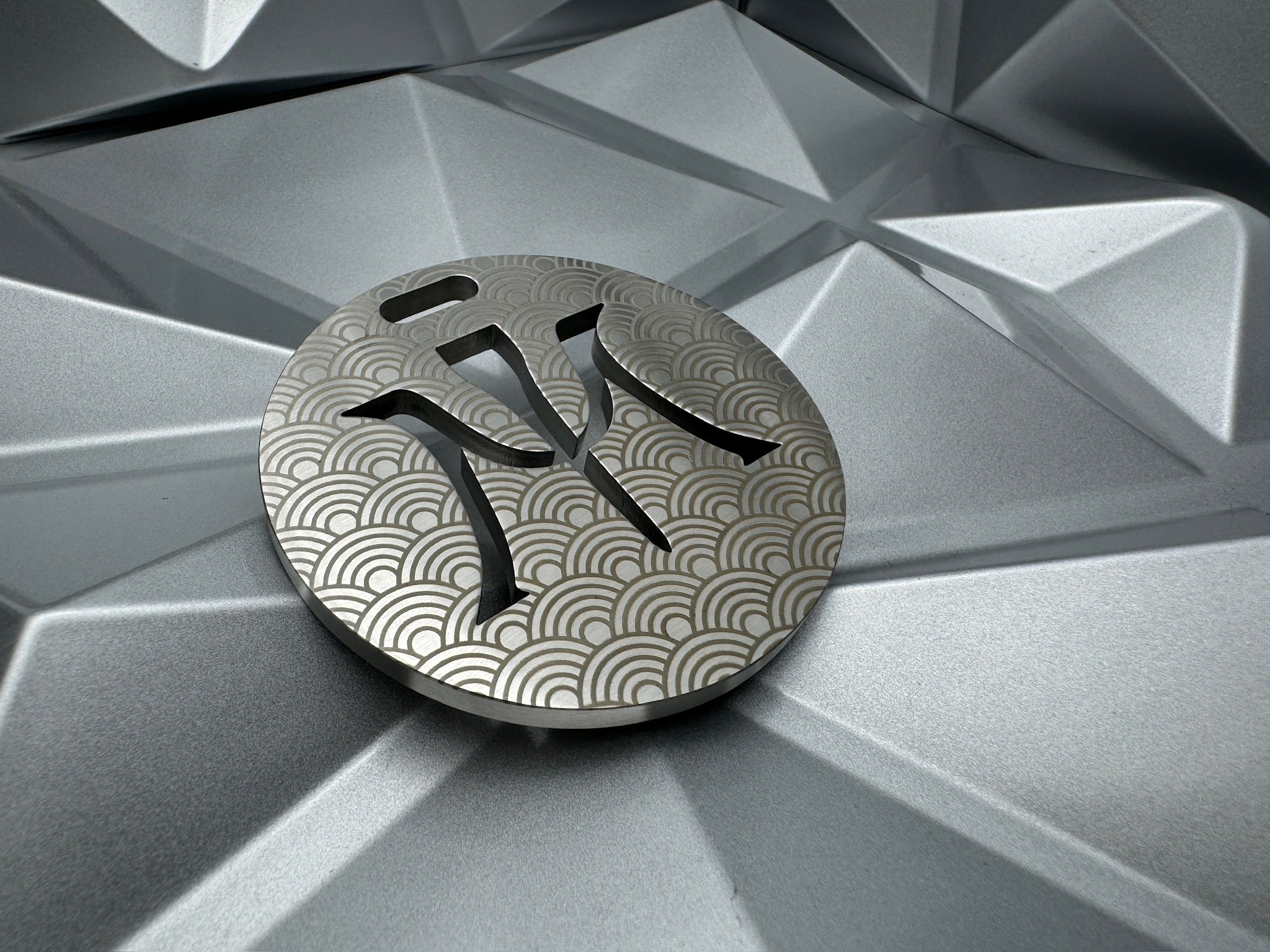 Miura Golf Bag Tag Art