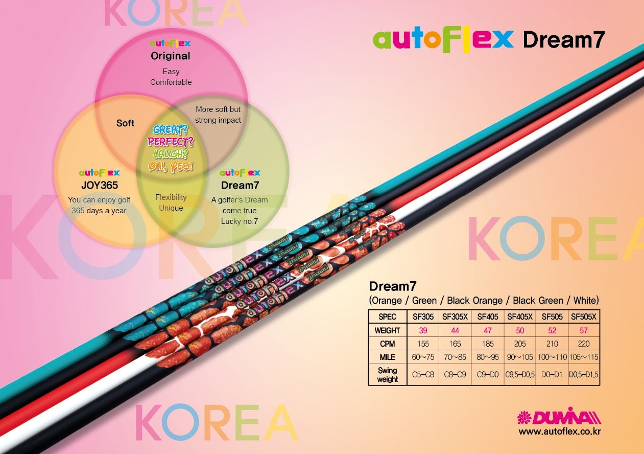 AutoFlex Golf Dream7 Fairway Shaft