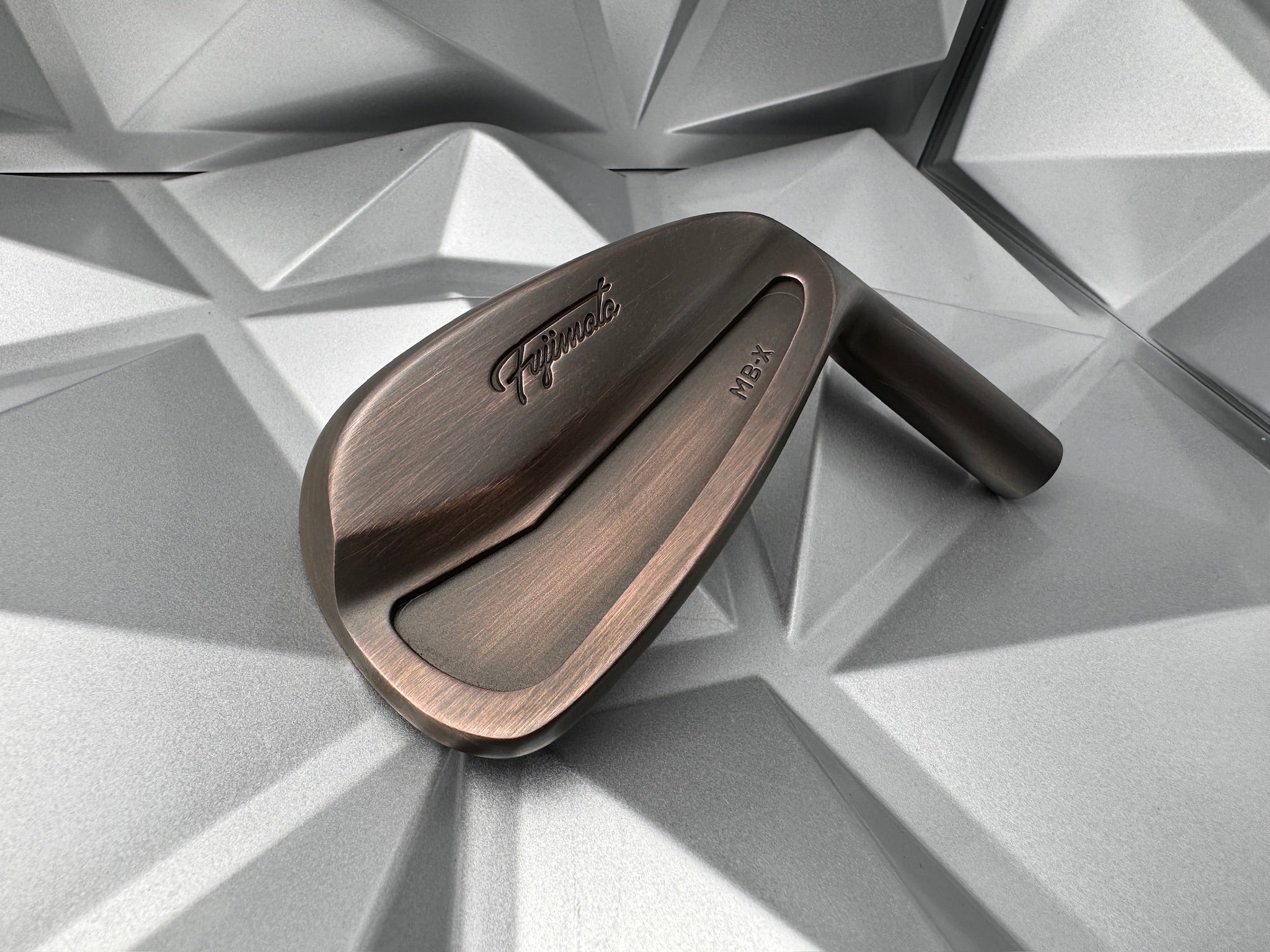 Fujimoto Golf Iron FT-2 MB-X Brushed Black Copper