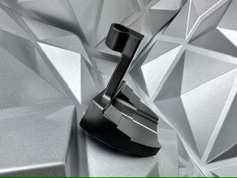 KYOEI Golf Putter Blade in Plumbers Neck - Black DLC
