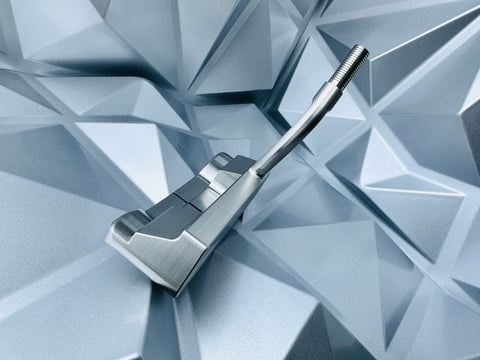 KYOEI Golf Putter Blade in Slant Neck - Polished Chrome