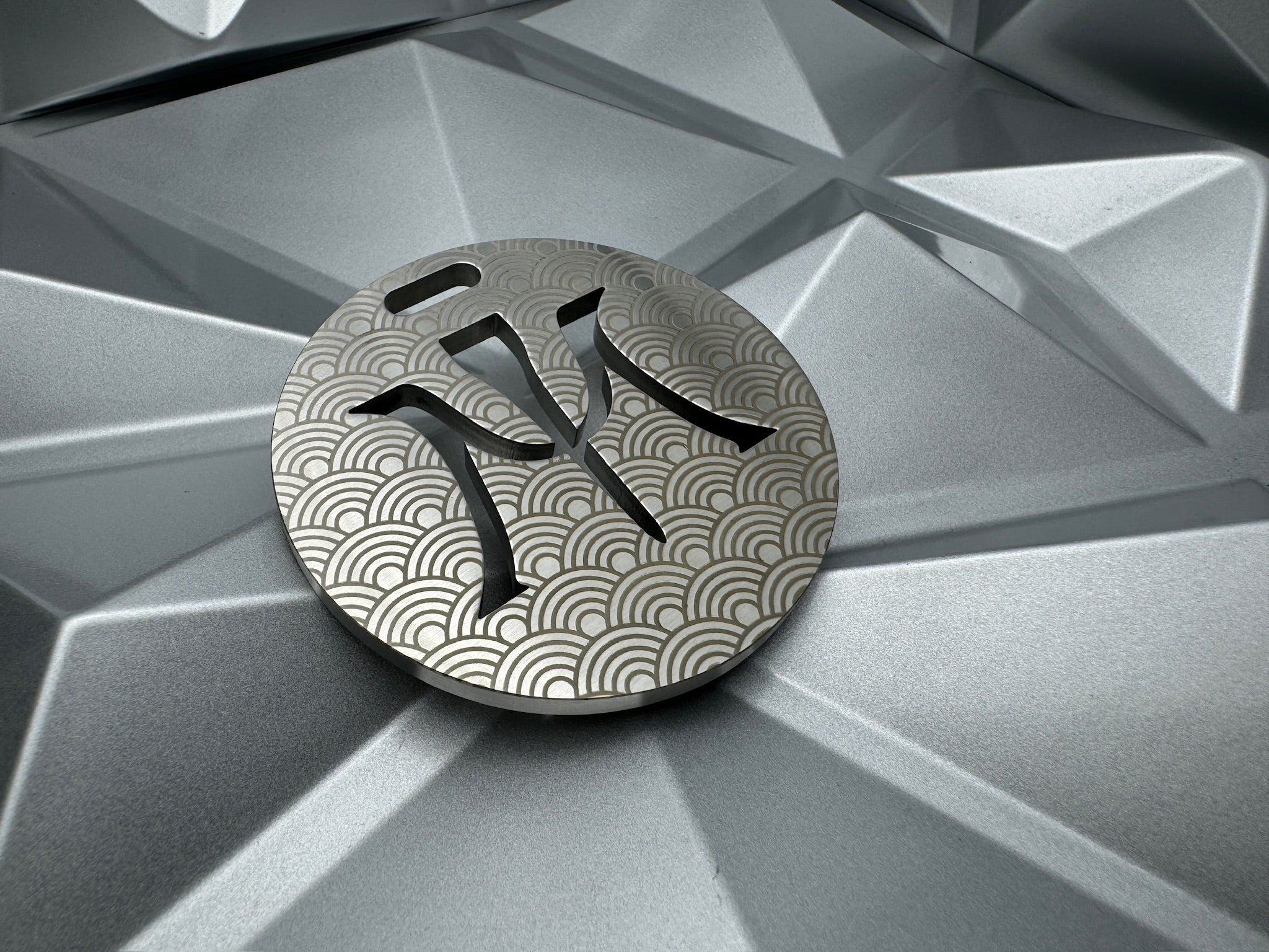 Miura Golf Bag Tag Art
