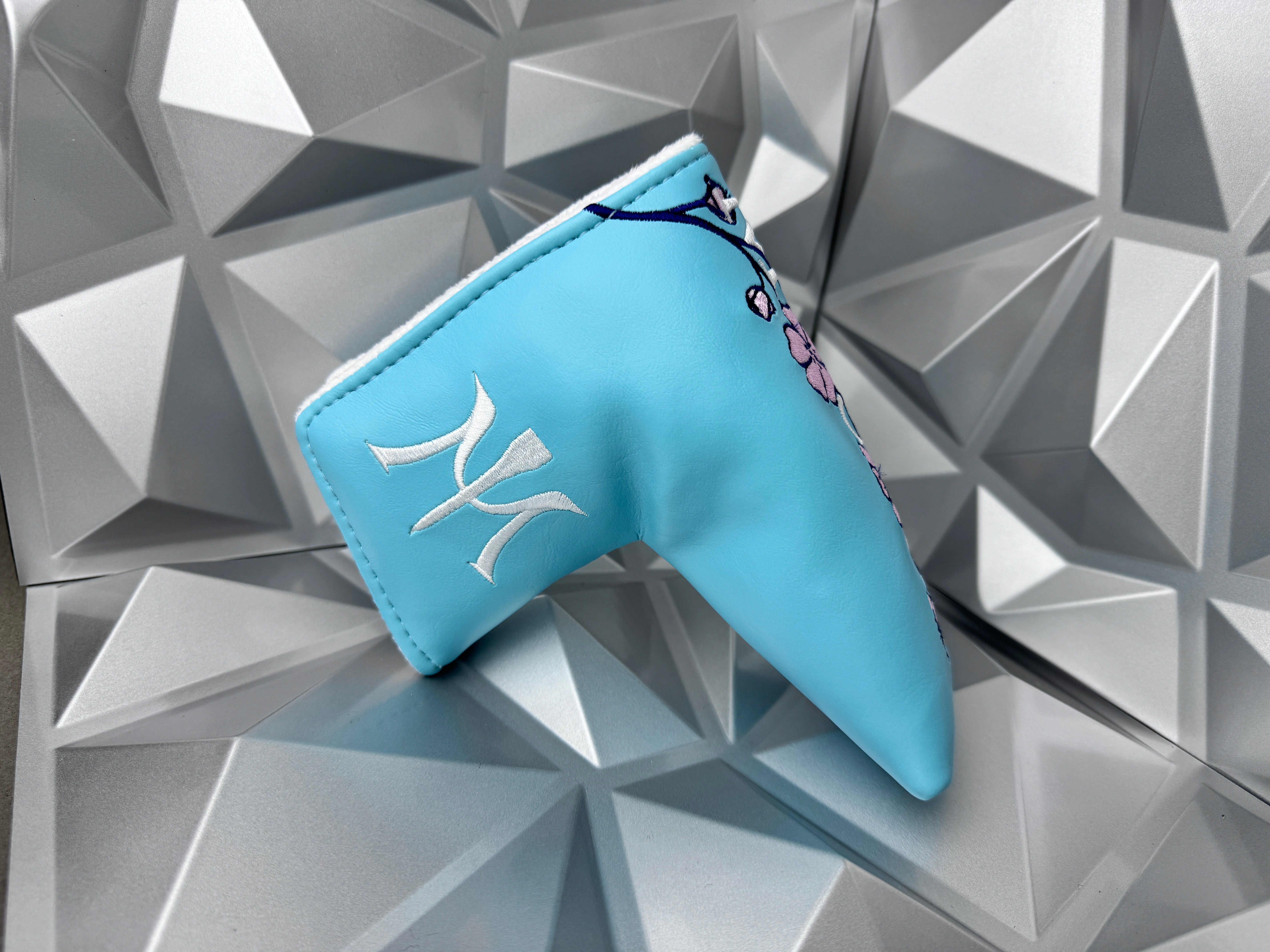 Miura Golf Hanami Putter Cover Sky Blue