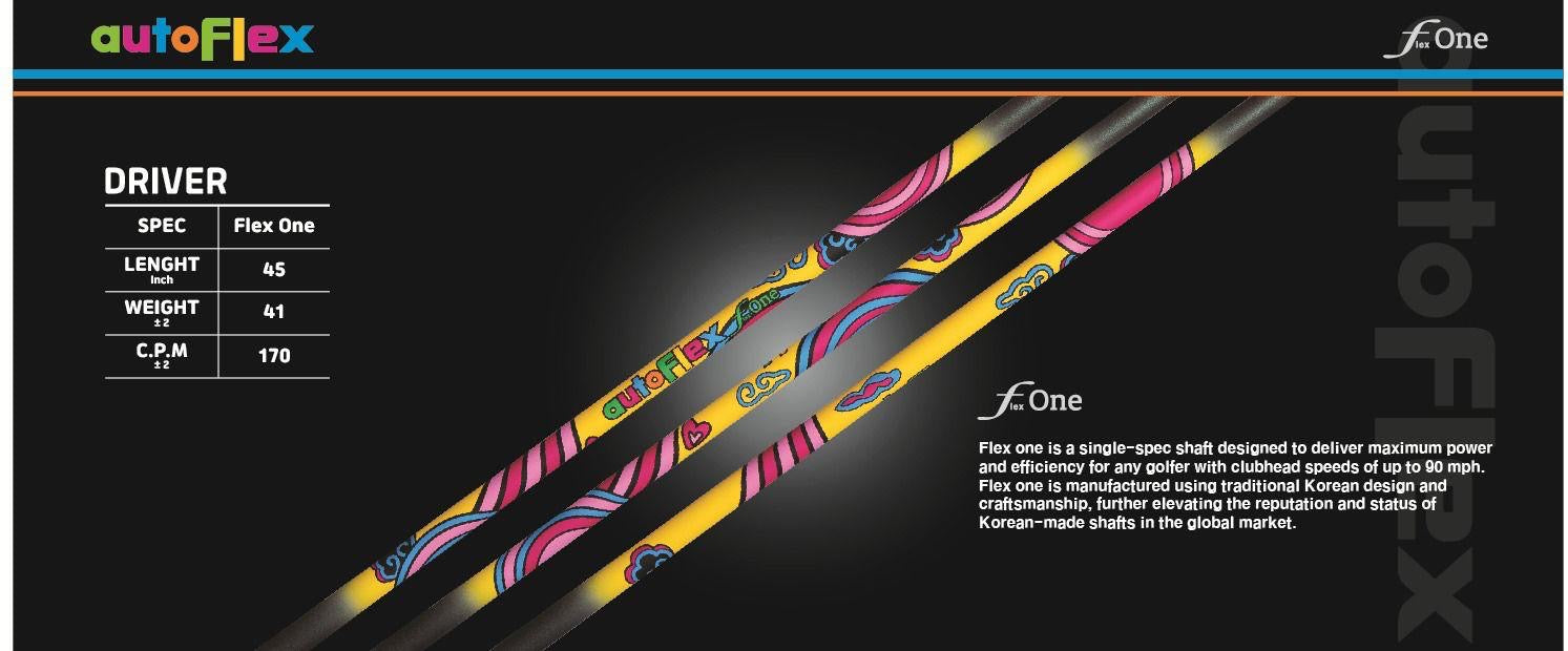 AutoFlex Golf Flex One Drive Shaft 2026 Model