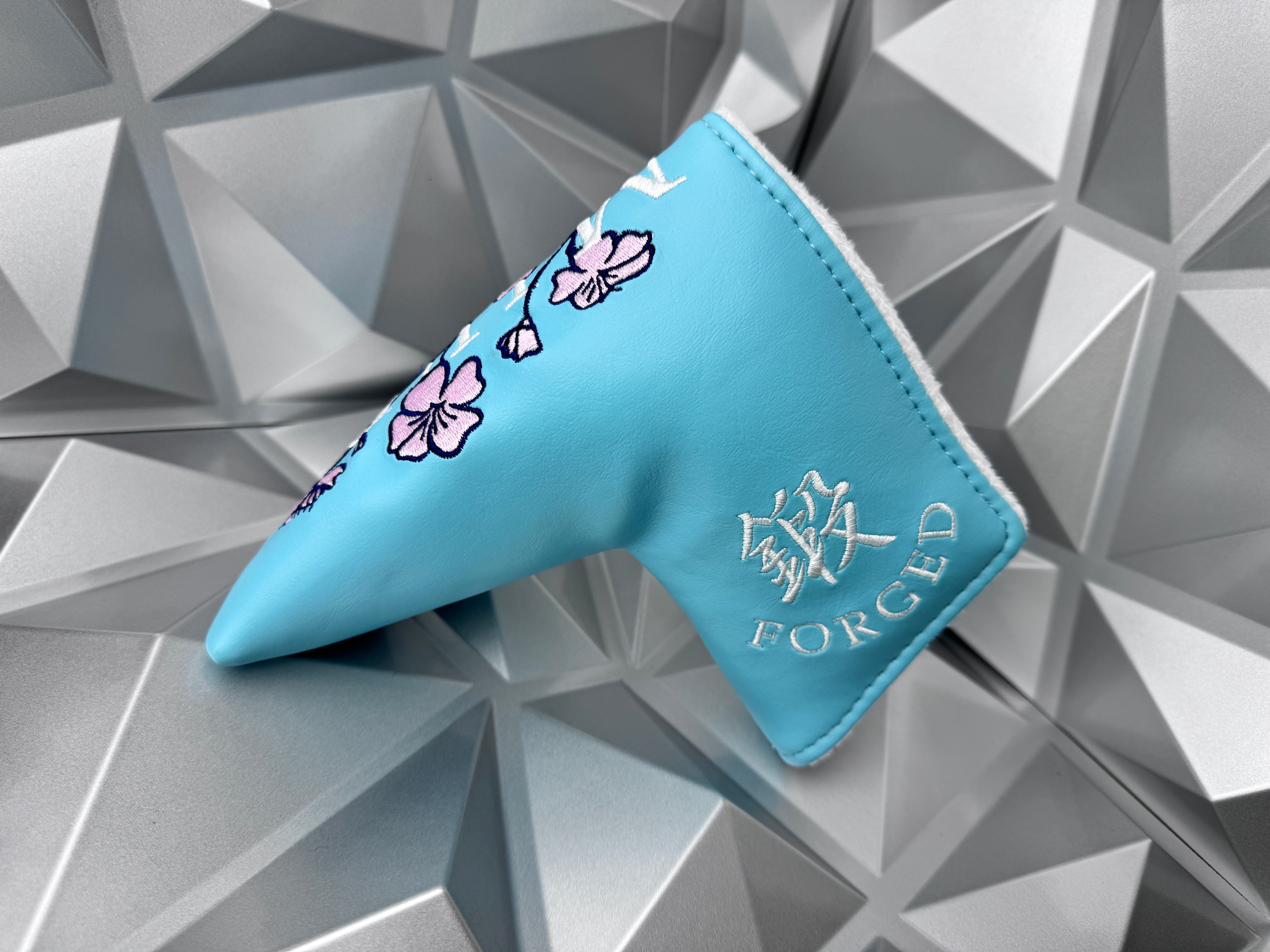 Miura Golf Hanami Putter Cover Sky Blue