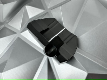 KYOEI Golf Putter Blade in Plumbers Neck - Black DLC
