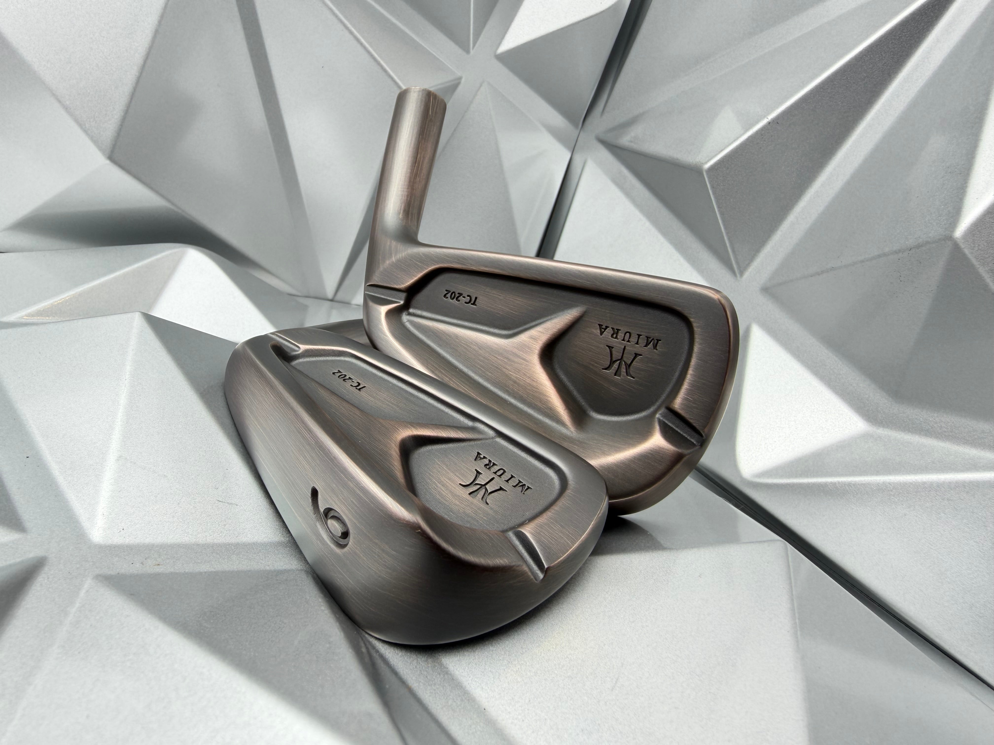 Miura Golf Irons TC-202 Double Black Copper