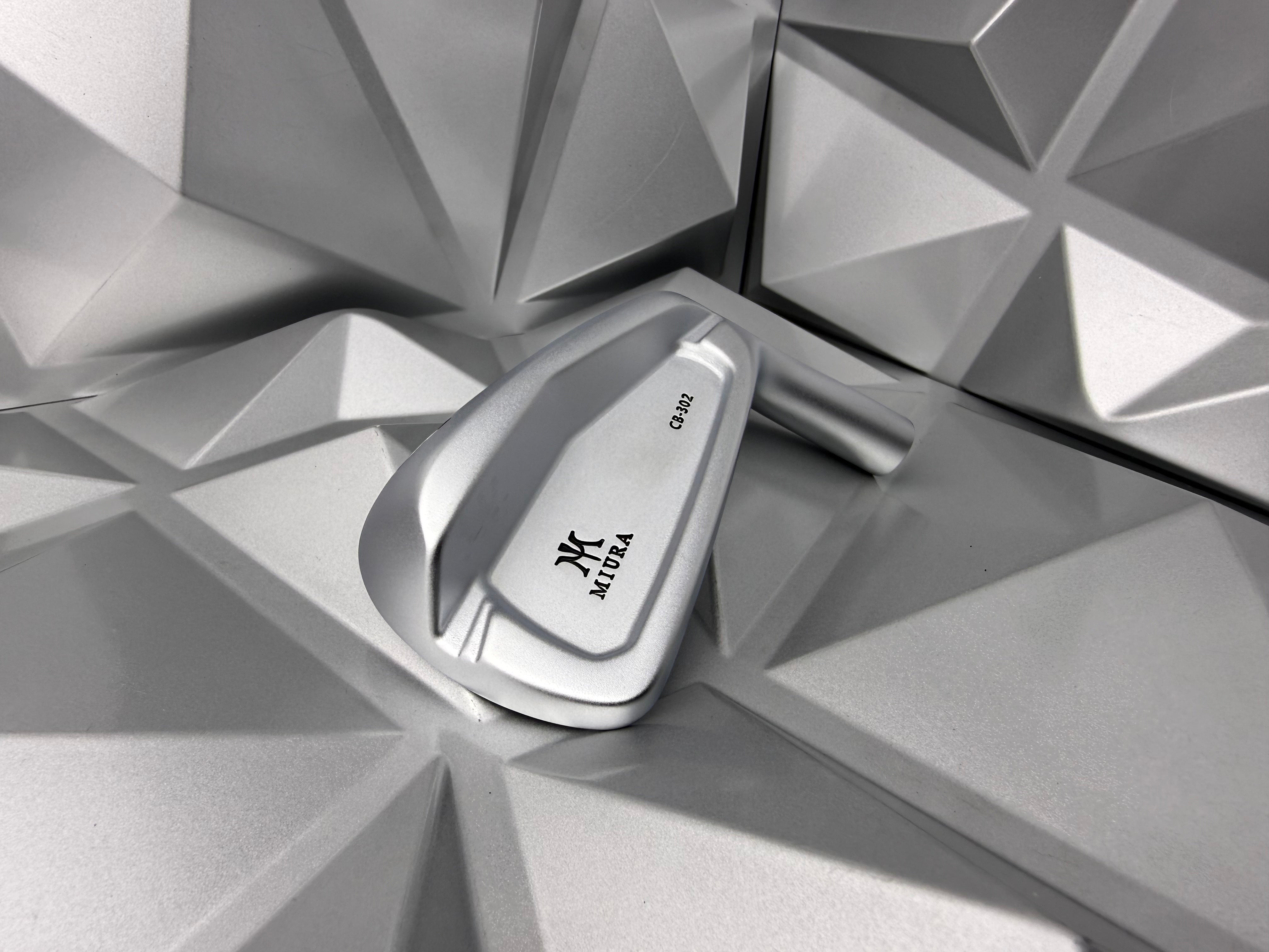Miura Golf Irons CB-302 White Chrome