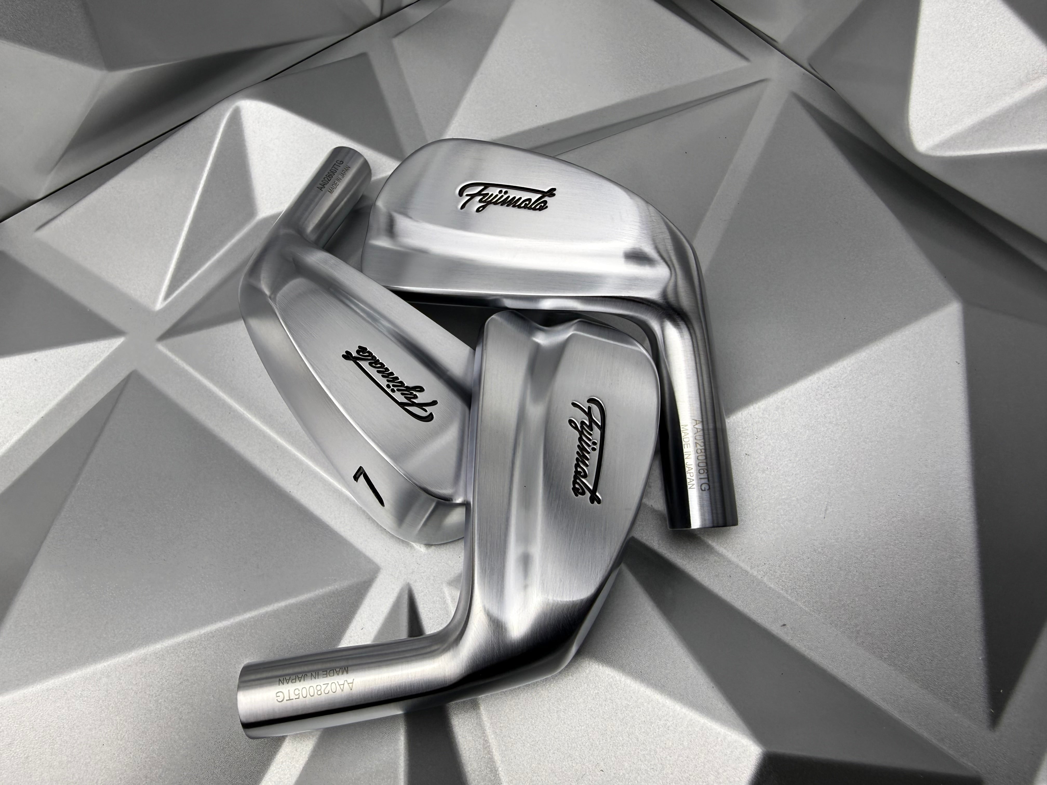 Fujimoto Golf Iron Mini Blade Iron with Grooves