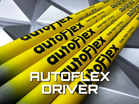 AutoFlex Golf Driver Shaft Yellow