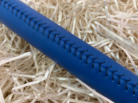 Yamada Putter Grip Leather Jumbo in Electric Blue - torque golf