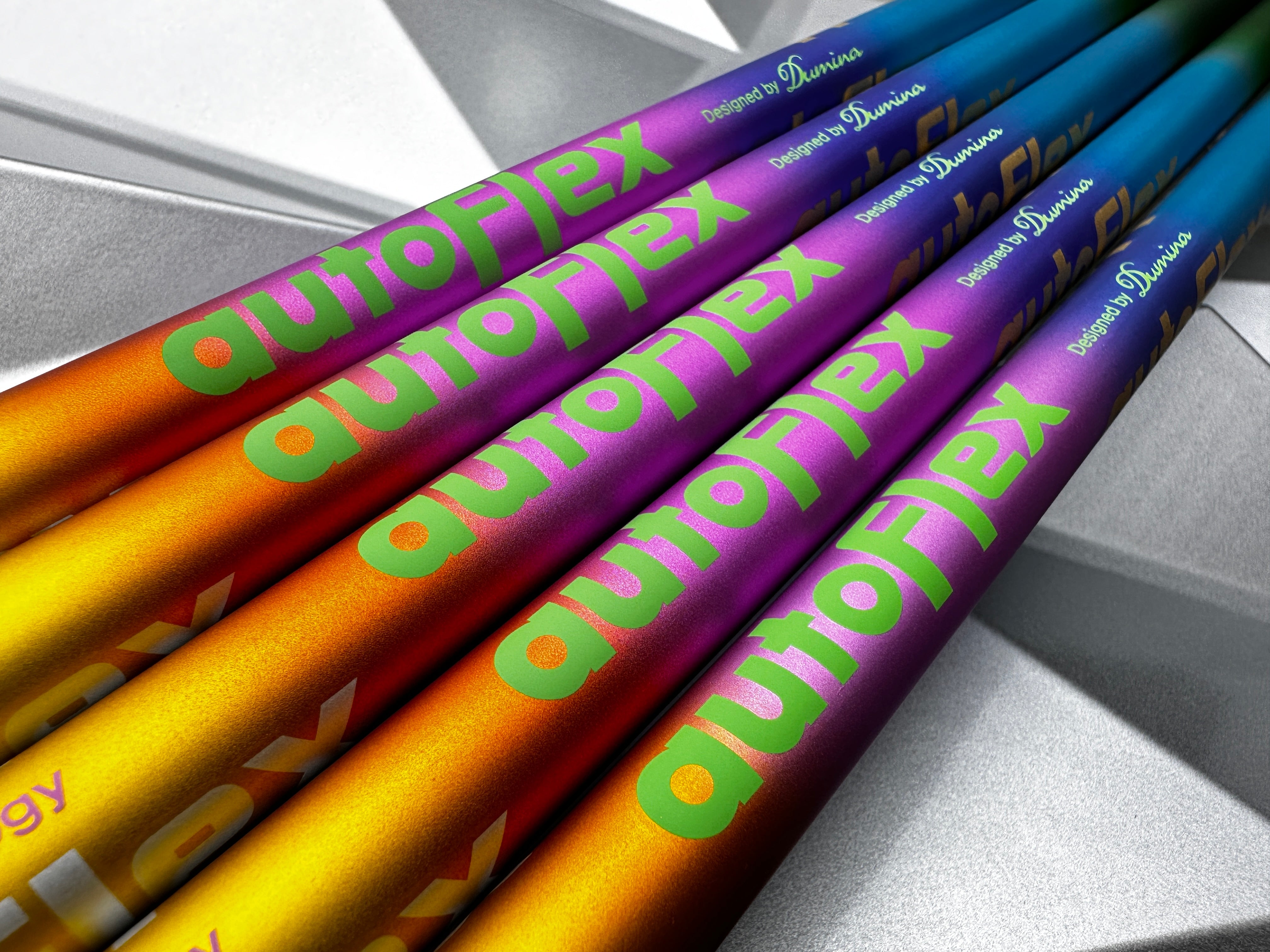 AutoFlex Golf Iron Shaft Rainbow