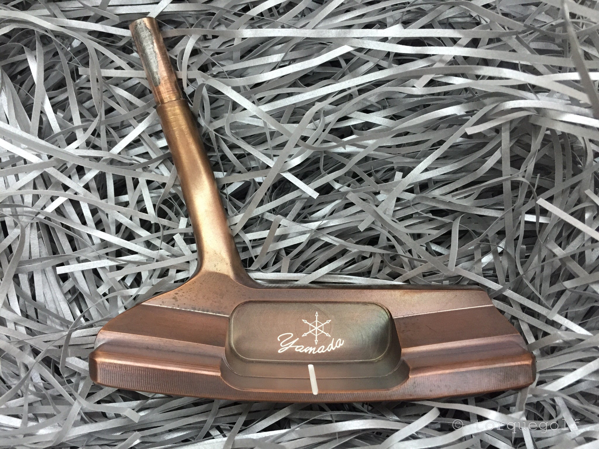 Yamada Golf Imperial Burnt Copper Handmade Putter Head Only