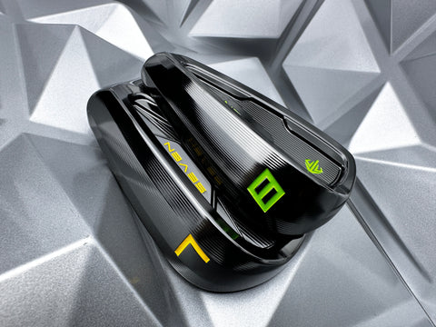 SEVEN Golf SC Irons Black DLC 5 to PW