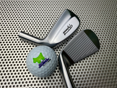 Fujimoto Golf Iron Mini Blade Iron with Grooves