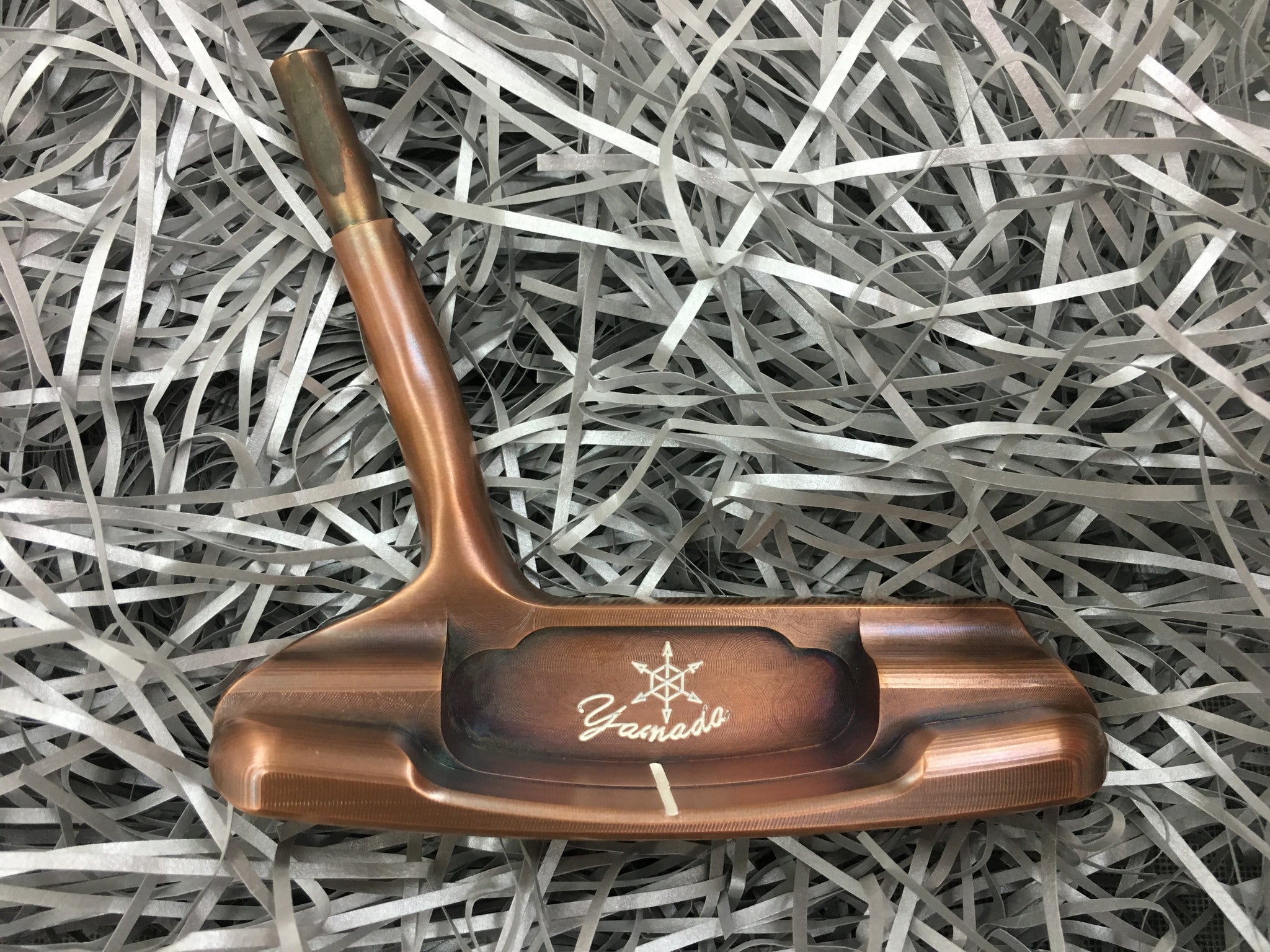 Yamada Golf Kamakura Burnt Copper Handmade Putter Head Only