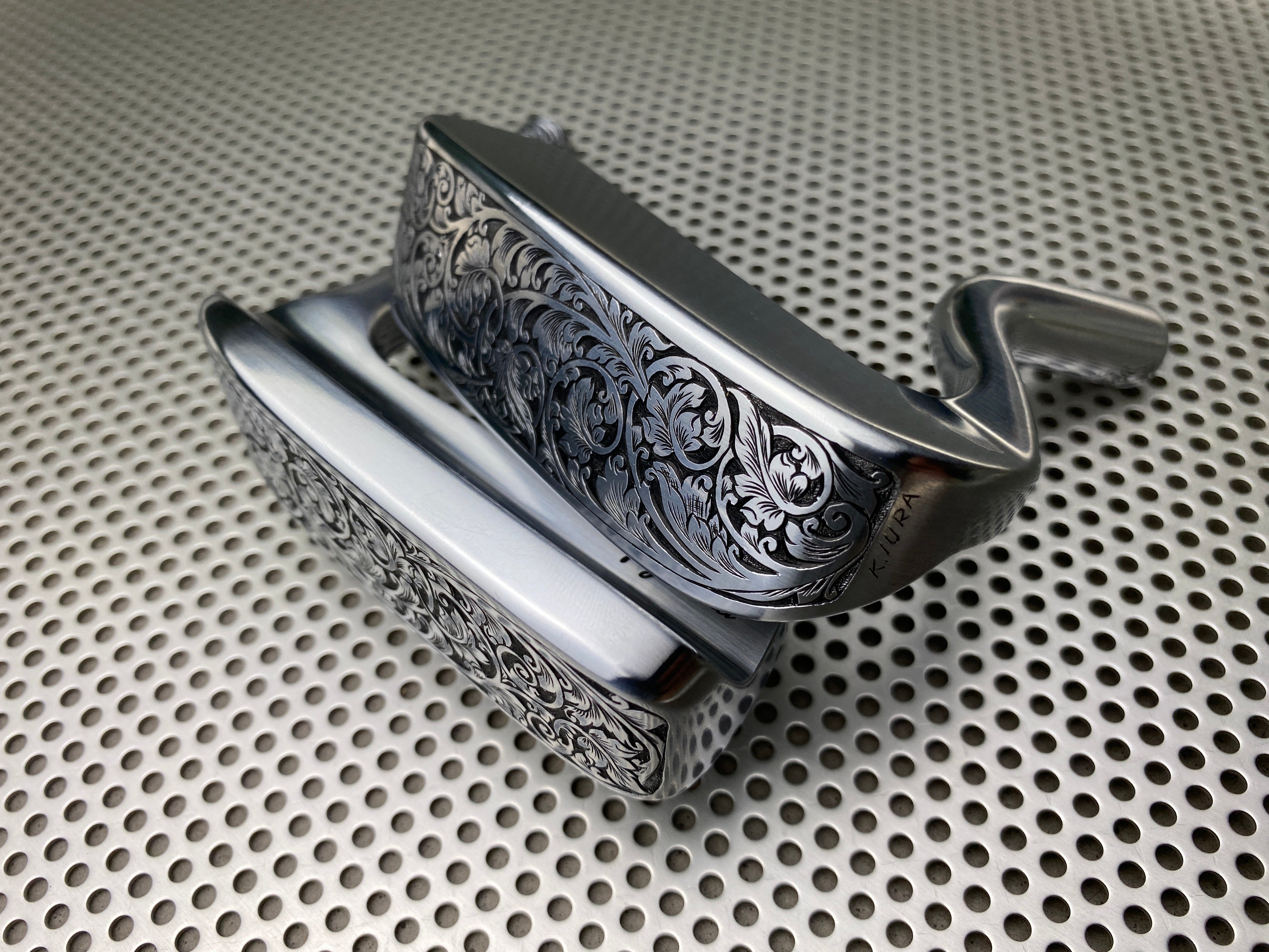 Fujimoto Golf Putter Hand Engraved Iura & Handmade by Ryouhei Fujimoto