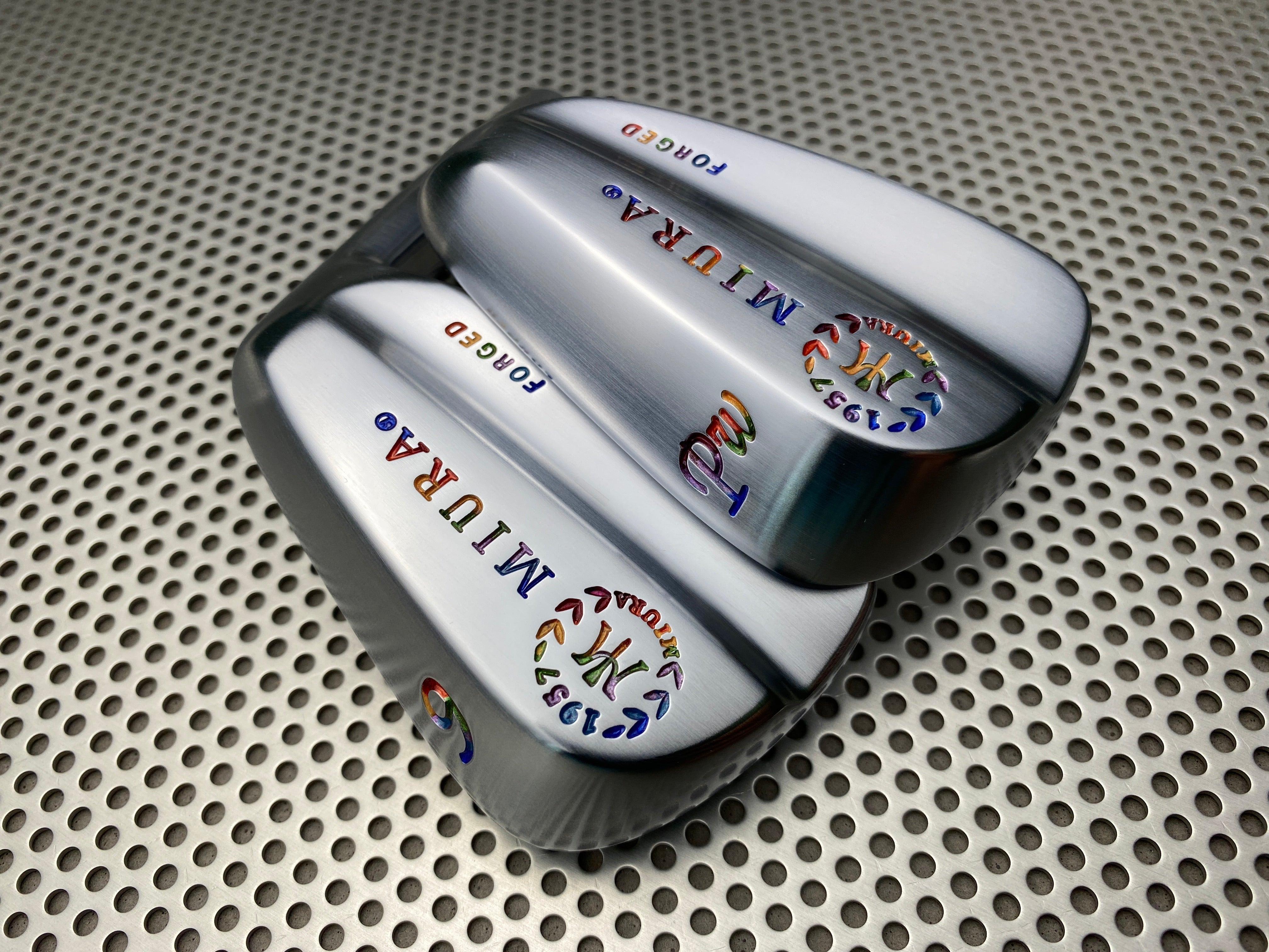 Miura Golf Irons Baby Blades Series 1957 Chromatic Paint Fill Ver 2.0