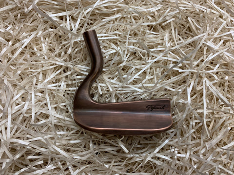 Fujimoto Ryouhei Handmade Putter in Black Copper - torque golf