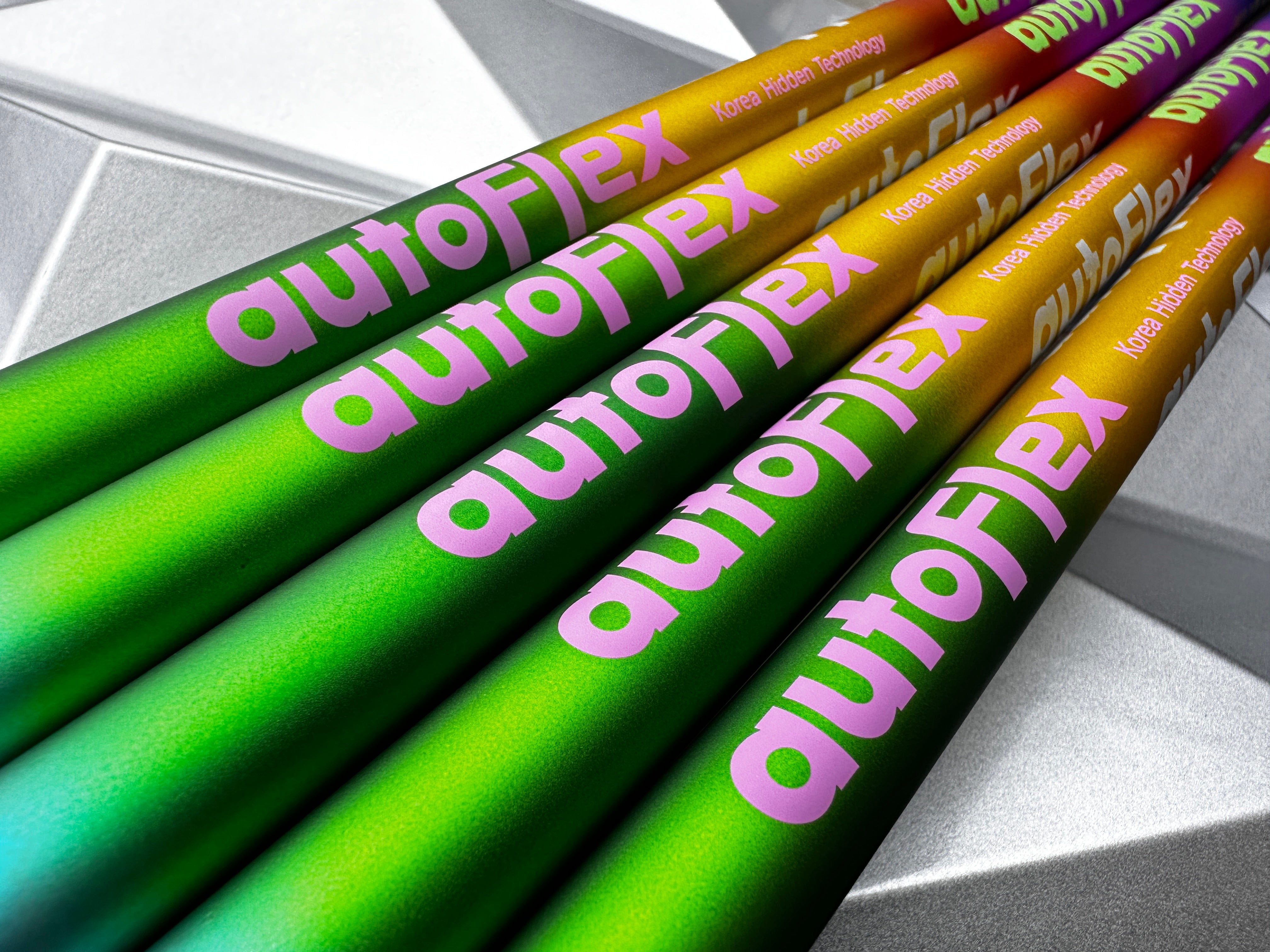 AutoFlex Golf Iron Shaft Rainbow