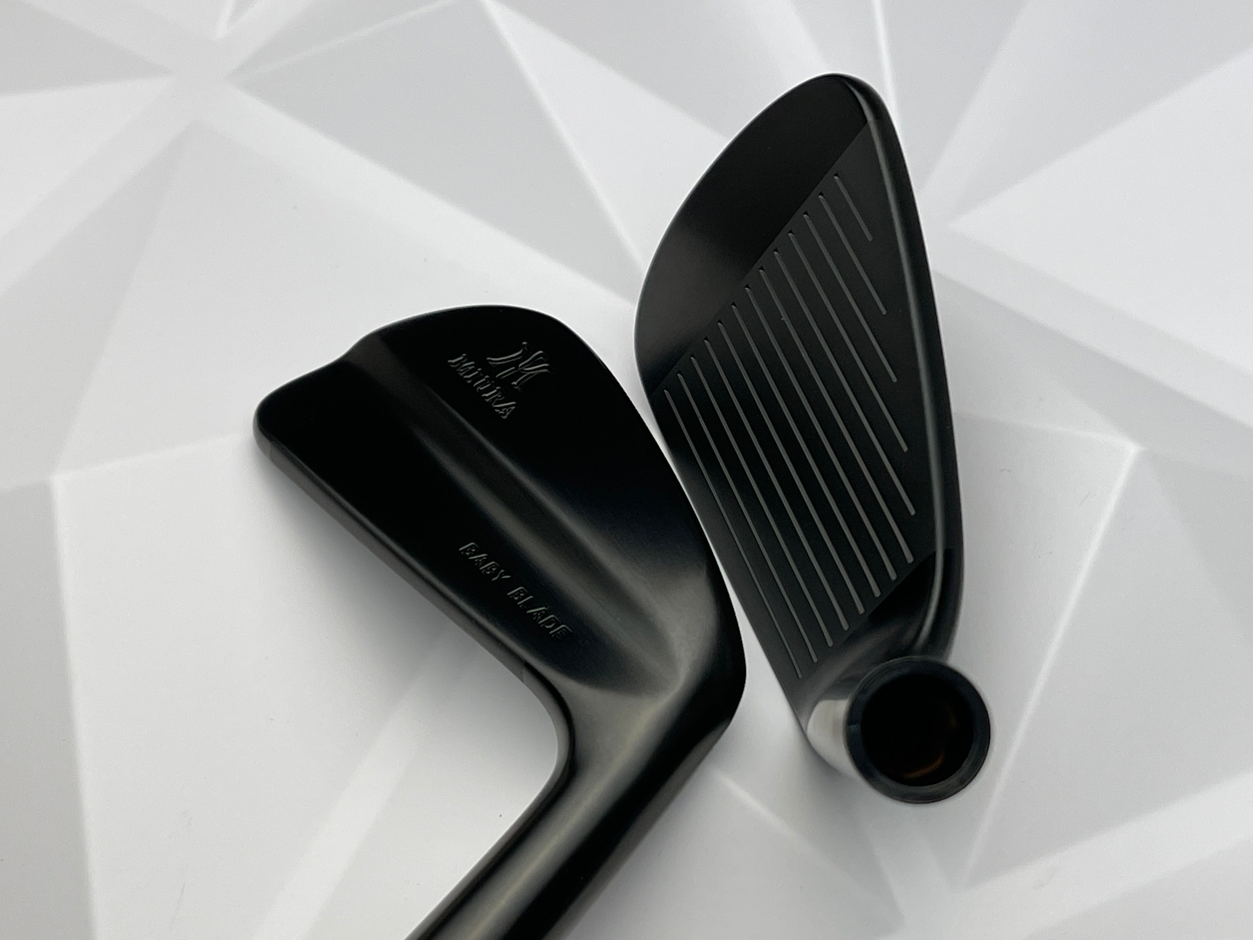 Miura Golf Irons Baby Blades Black Boron 2.0