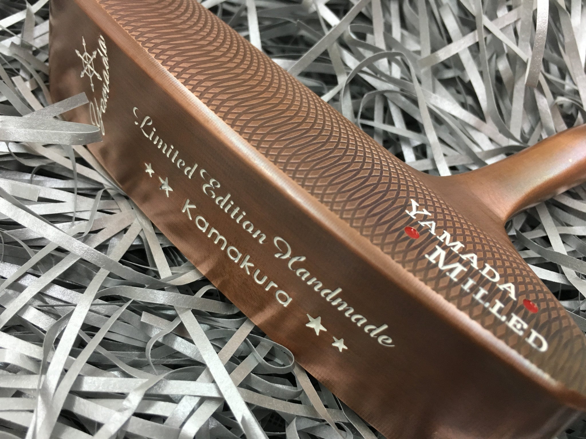 Yamada Golf Kamakura Burnt Copper Handmade Putter Head Only