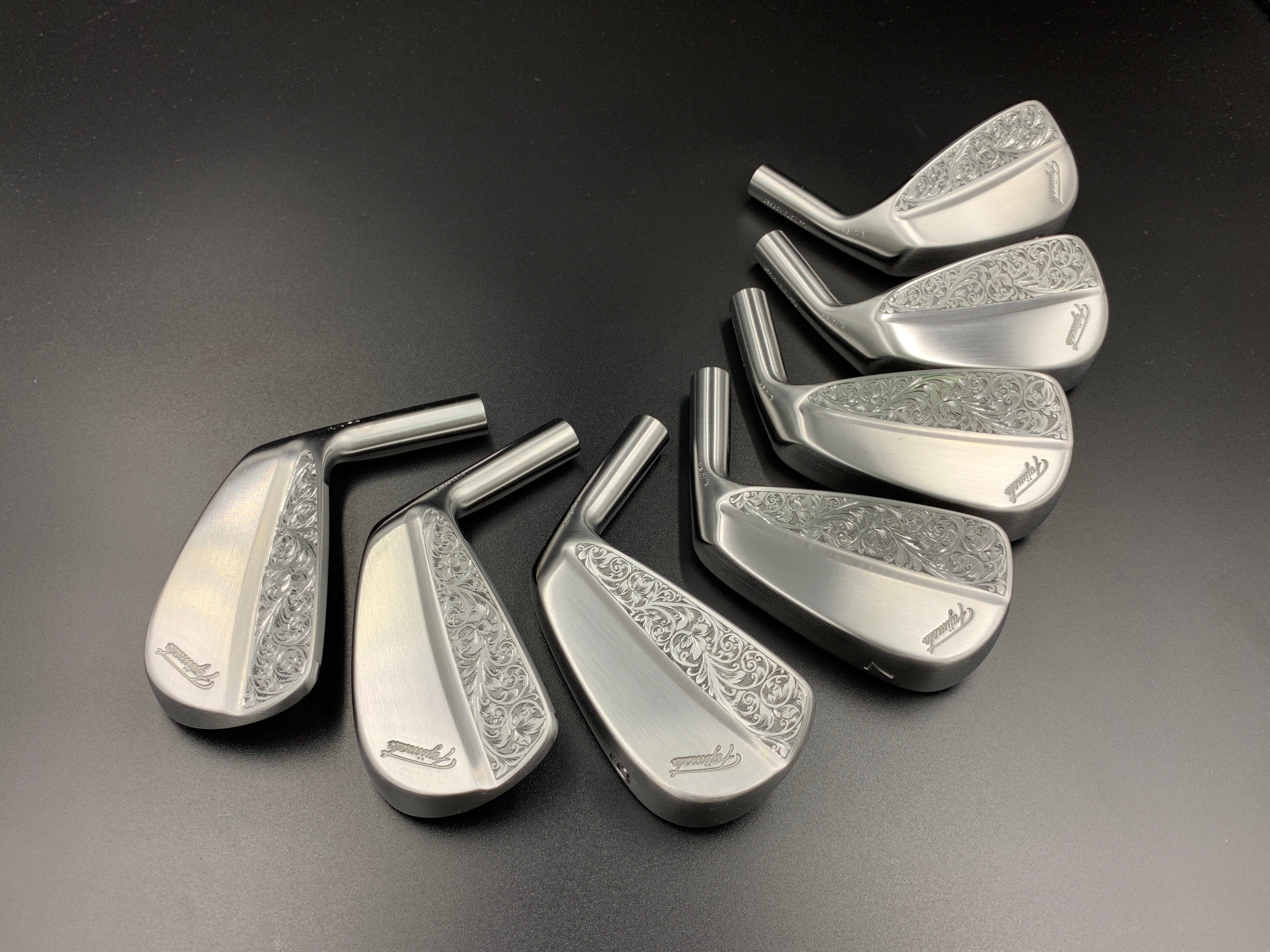 Fujimoto Golf Iron Handcrafted Hand Engraved Iura Irons