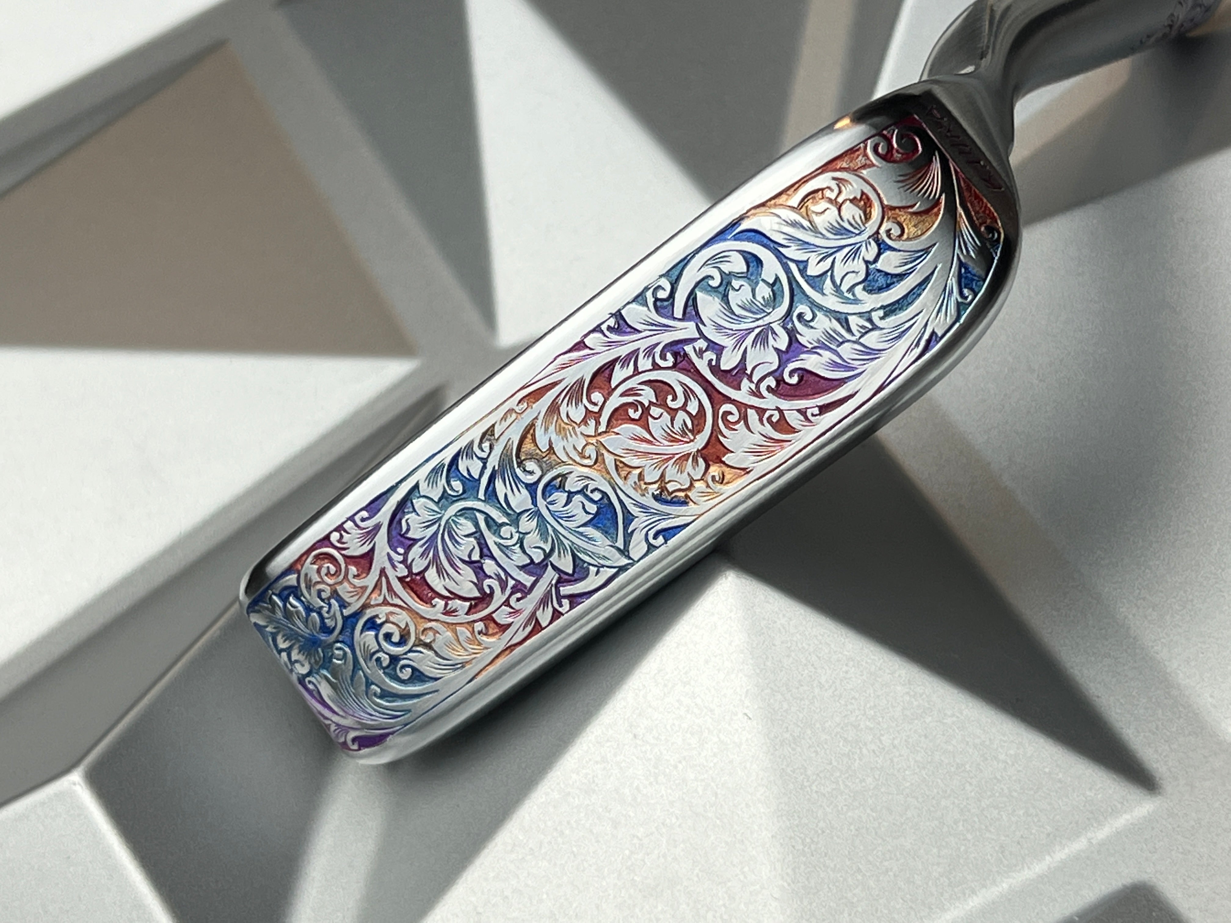 Fujimoto Golf Chromatic Putter Hand Engraved Iura & Handmade by Ryouhei Fujimoto in